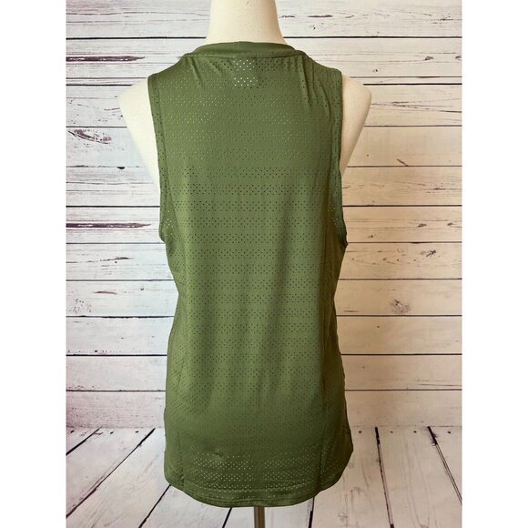 Zyia Active Chill Tank RC Sleeveless Top Medium NWT Breathable Workout Green - Picture 3 of 7